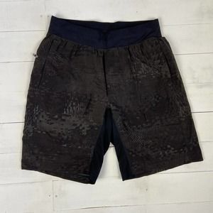 Lululemon T.H.E. Unlined Short 9" Black / Textured Sz M